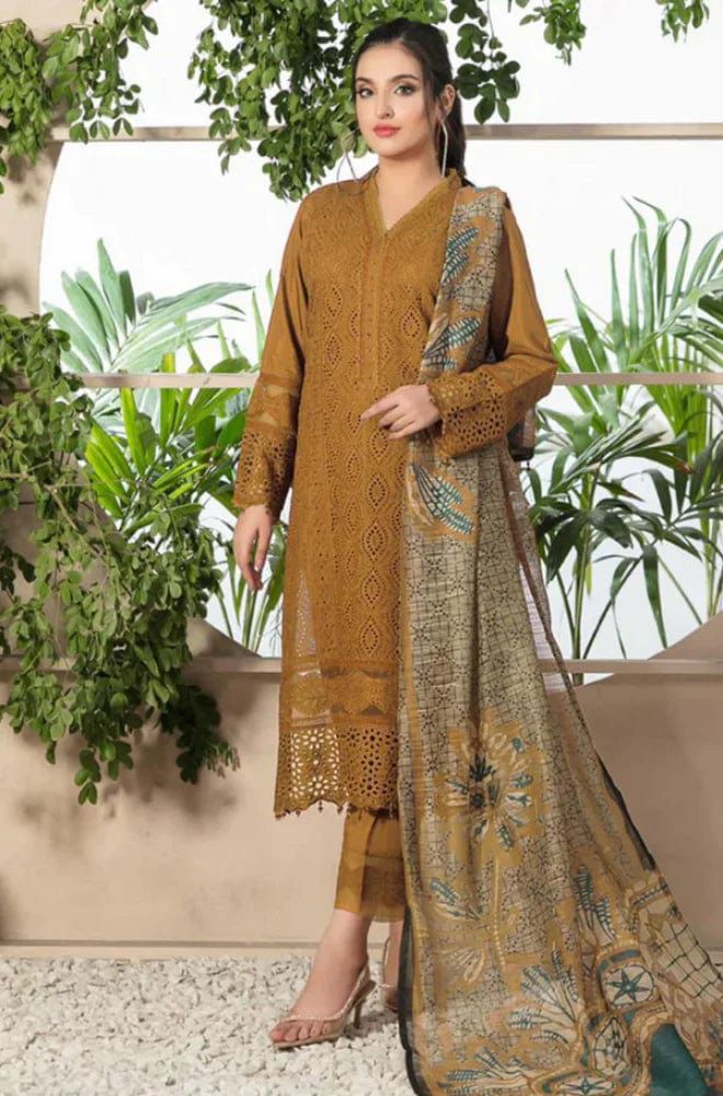 MARIA.B 3pc Unstitched Wedding Winter Collection  CODE#2080