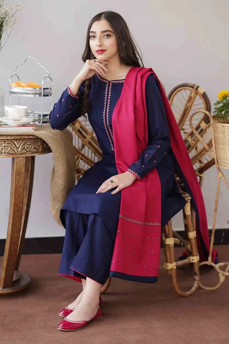 ASLIN 3pc Unstitched Wedding Winter Collection  Code:AZ 2014