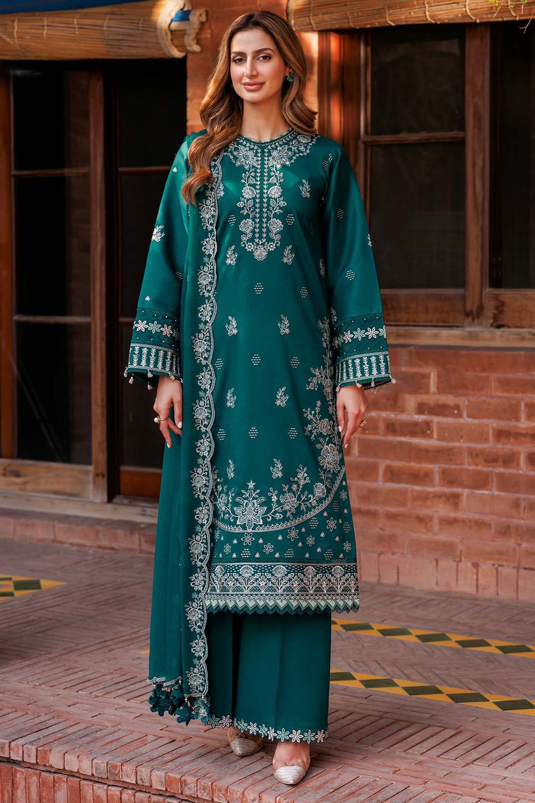 FARSHA 3pc Unstitiched Wedding Winter Collection TOp Trending