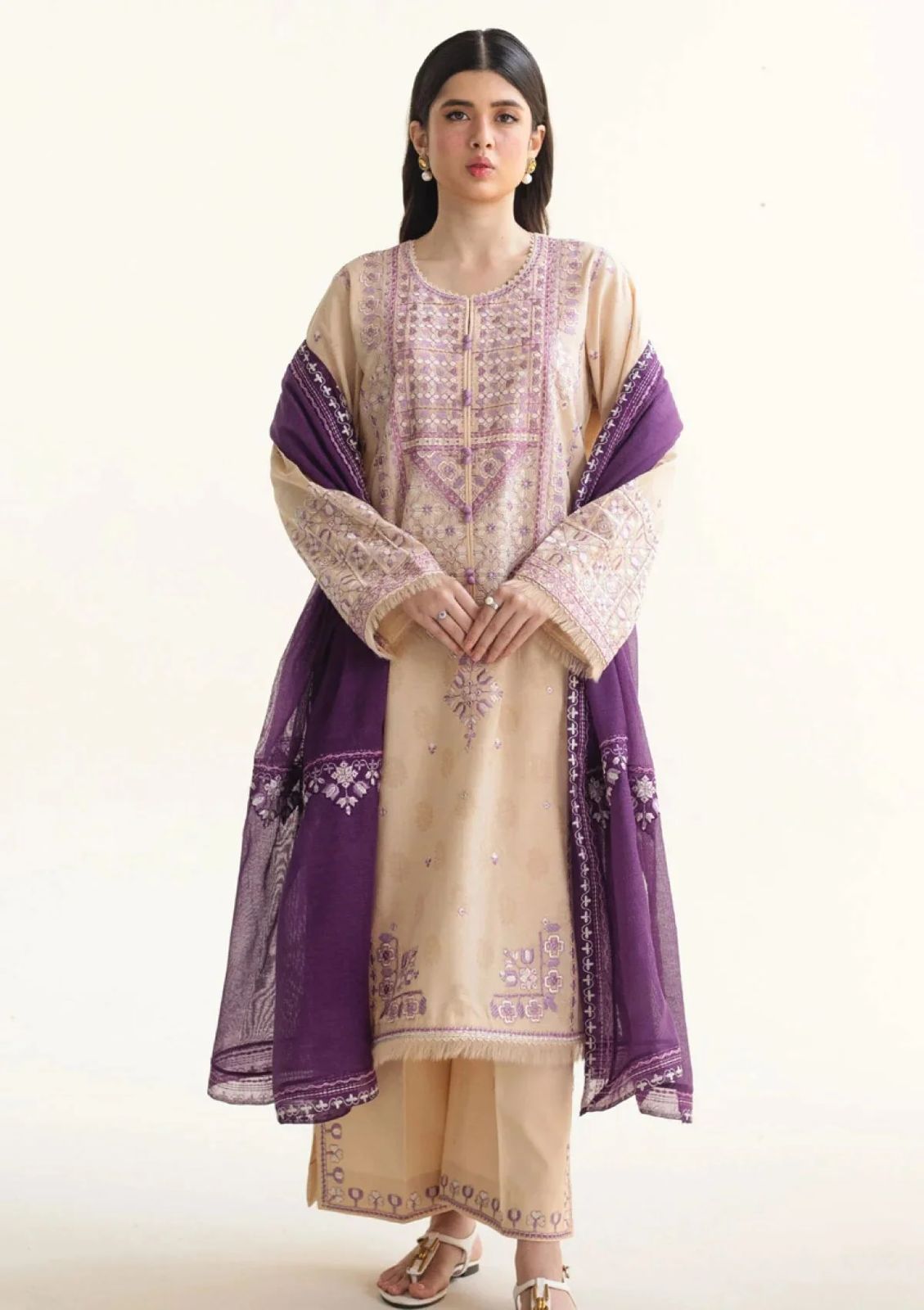 Zara Shah Jahan  Hit Article 3Pc Unstitched Heavy In Winter Collection